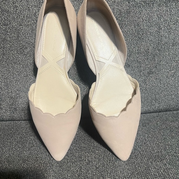Adrienne Vittadini scalloped flats size 9.5 - Picture 3 of 5